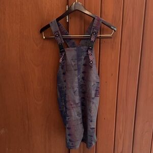 Kavu Purple and Blue Overalls